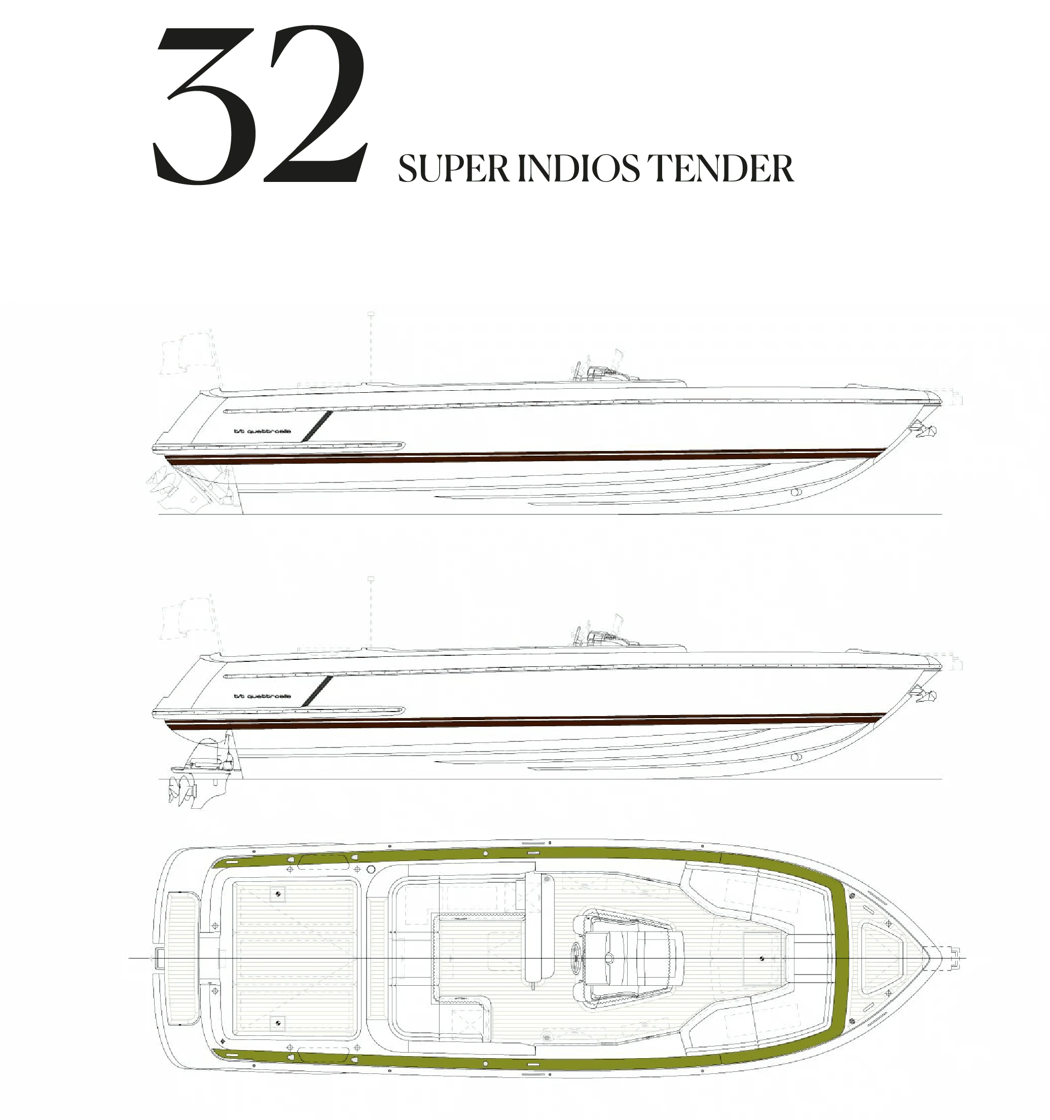 Colombo 32 Super Indios Tender - technical specifications